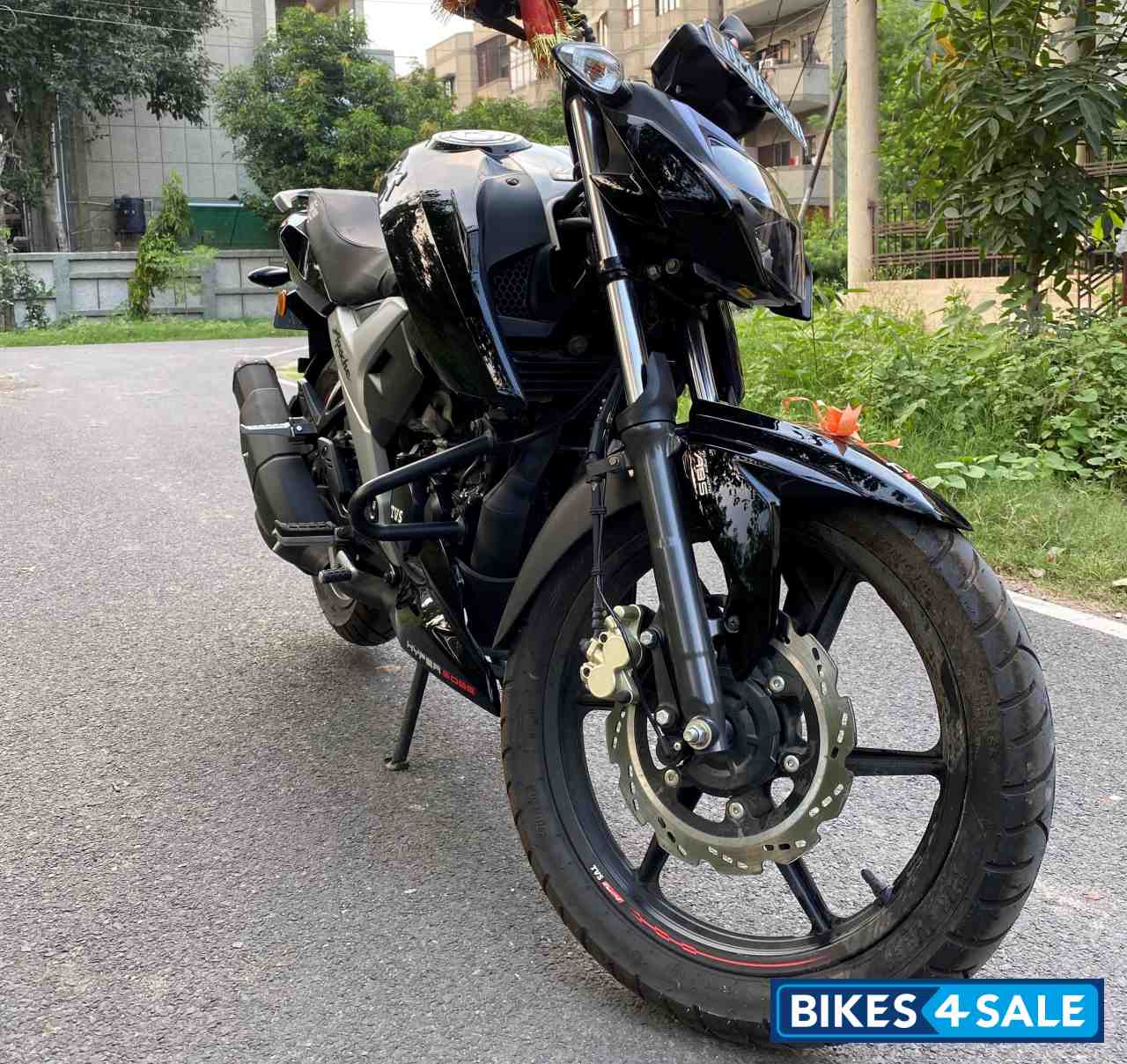 Used Model Tvs Apache Rtr 160 4v Bs6 For Sale In Ghaziabad Id Black Colour Bikes4sale