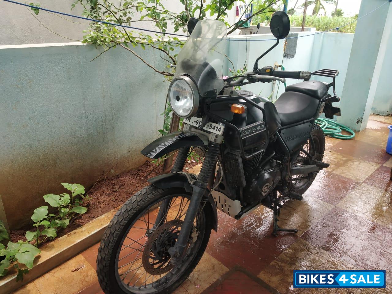 Black Royal Enfield Himalayan