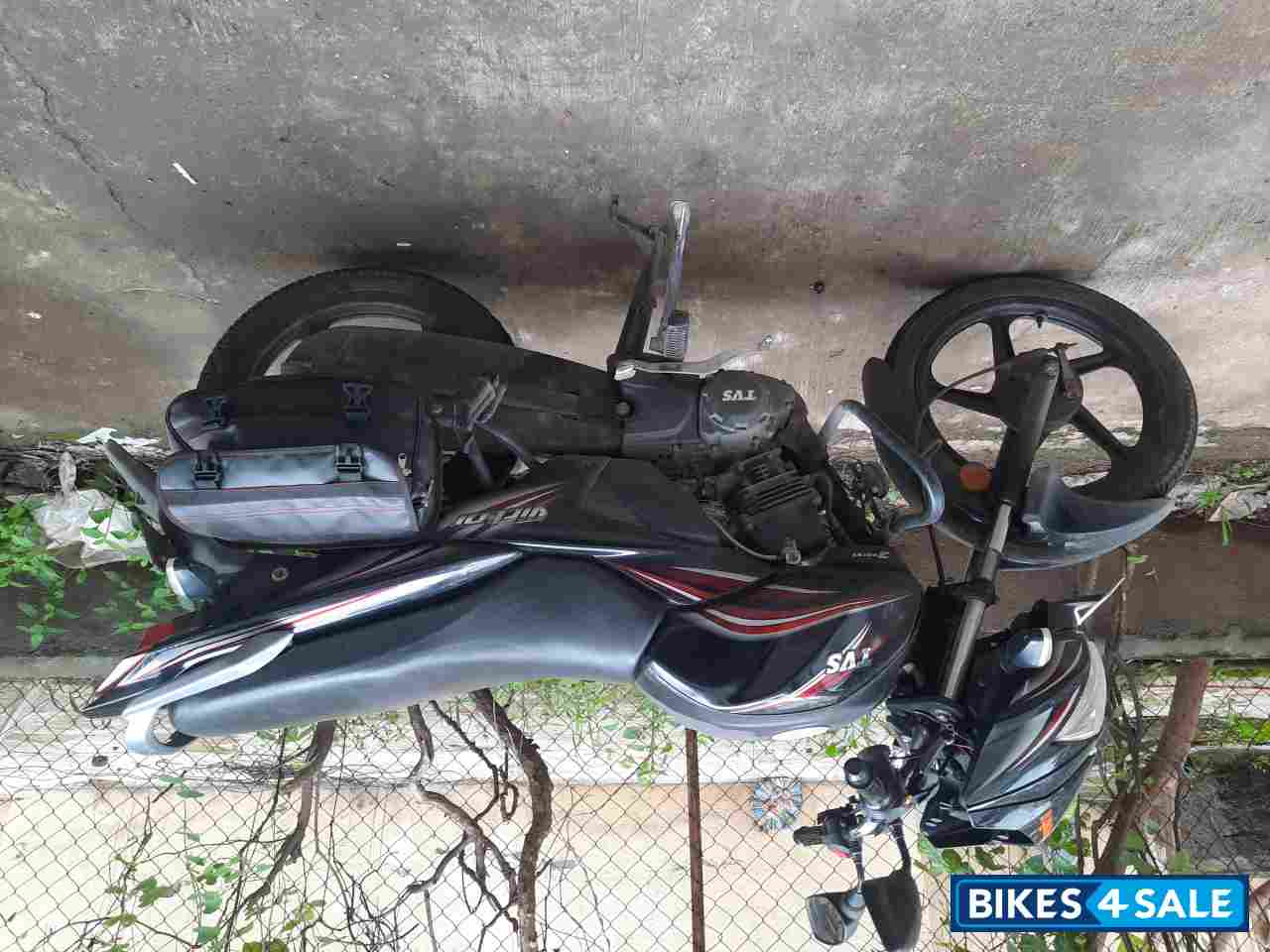 Red Black TVS Victor