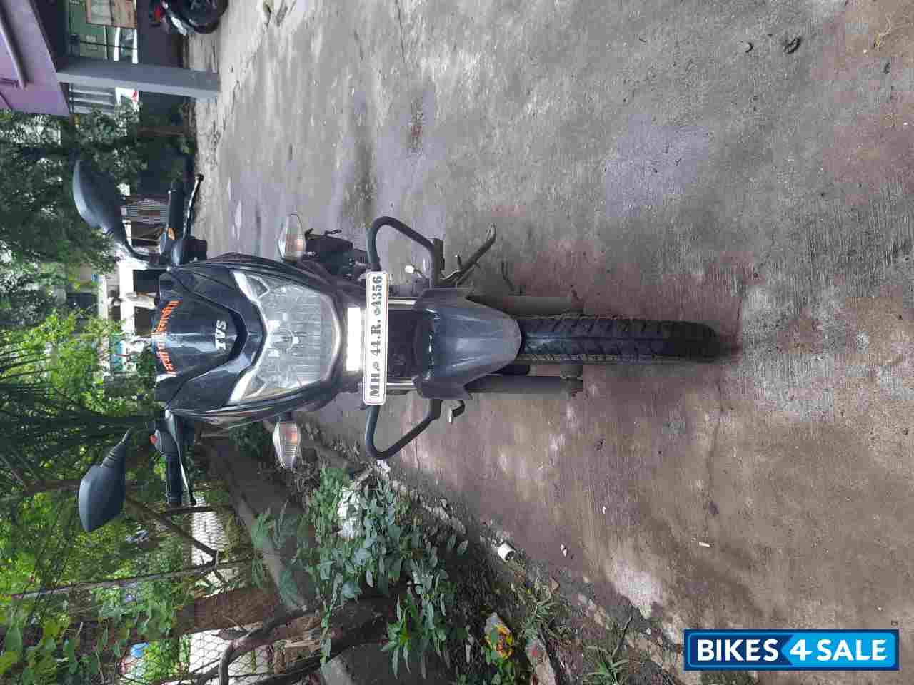 Red Black TVS Victor