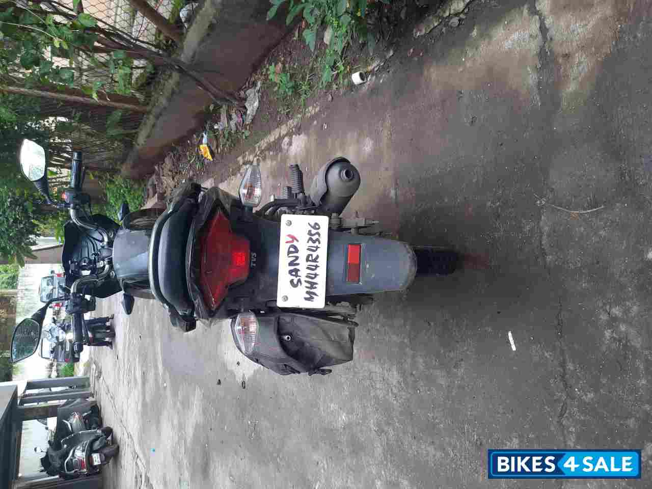 Red Black TVS Victor