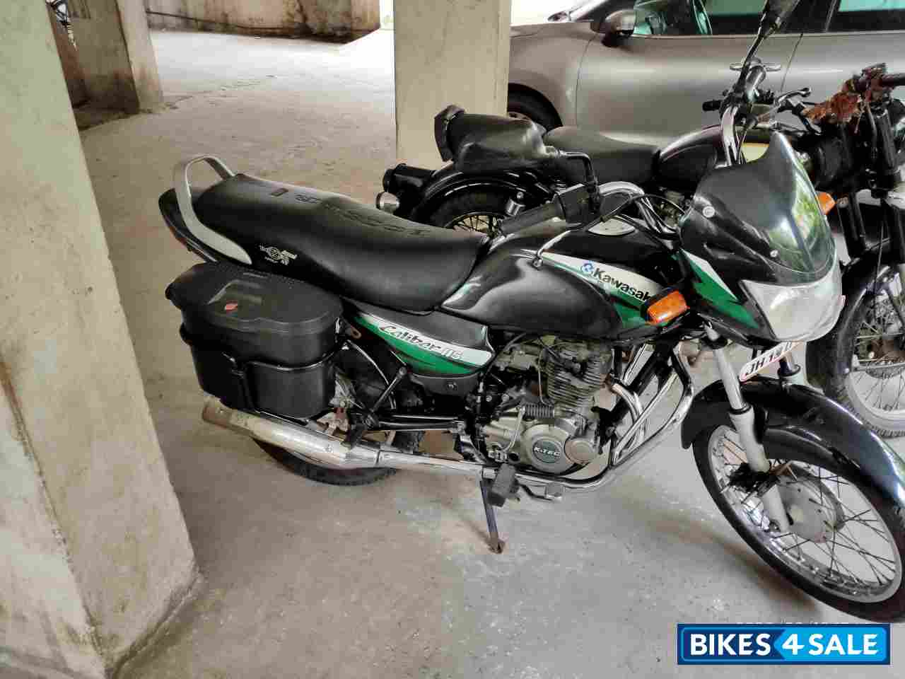 Deep Green Bajaj Caliber 115
