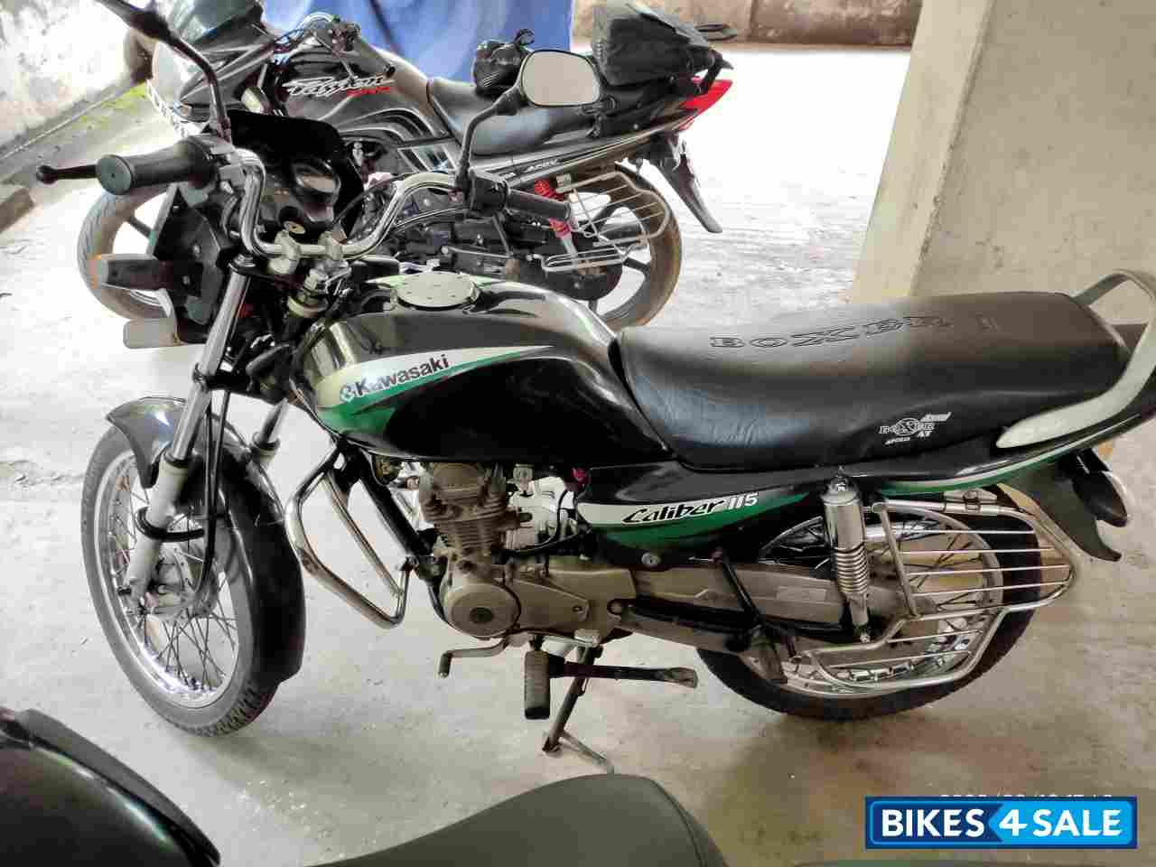 Deep Green Bajaj Caliber 115