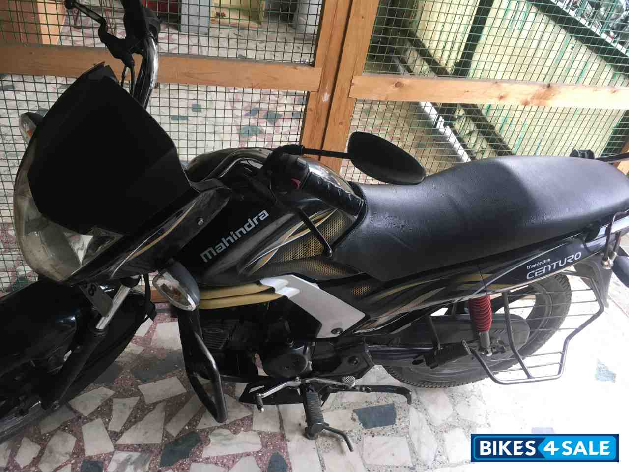 Black And Gold Mahindra Centuro