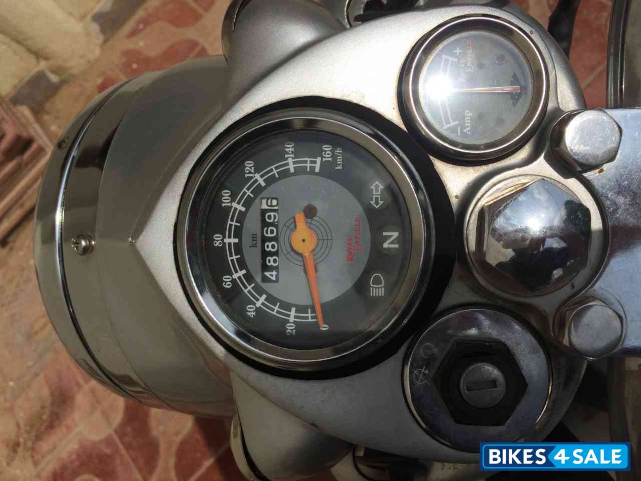 Silver Royal Enfield  Electra 350