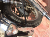 Silver Royal Enfield  Electra 350