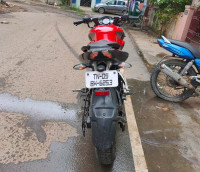 Red Bajaj Pulsar 200 NS