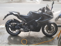 Graphite Black Bajaj Pulsar RS 200 ABS