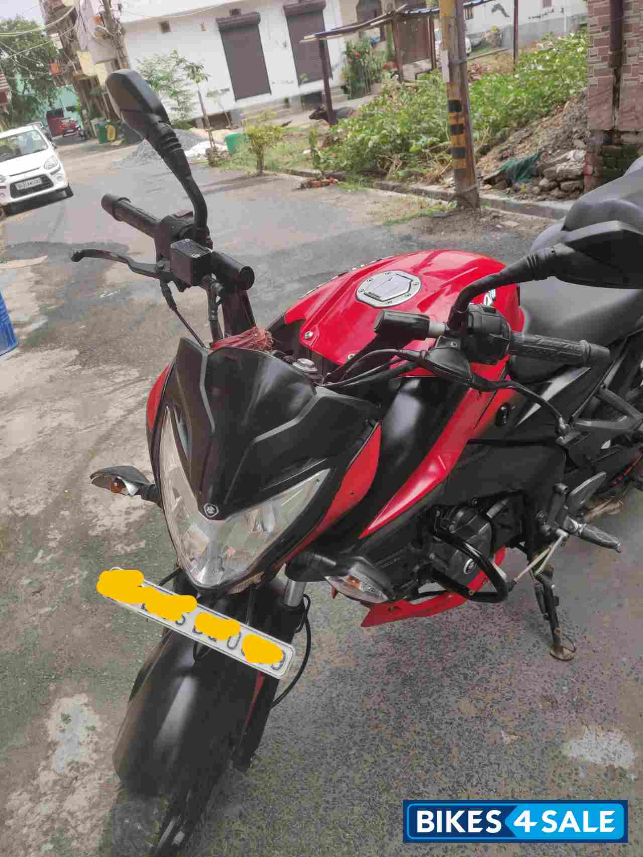 Red And Black Bajaj Pulsar NS 160