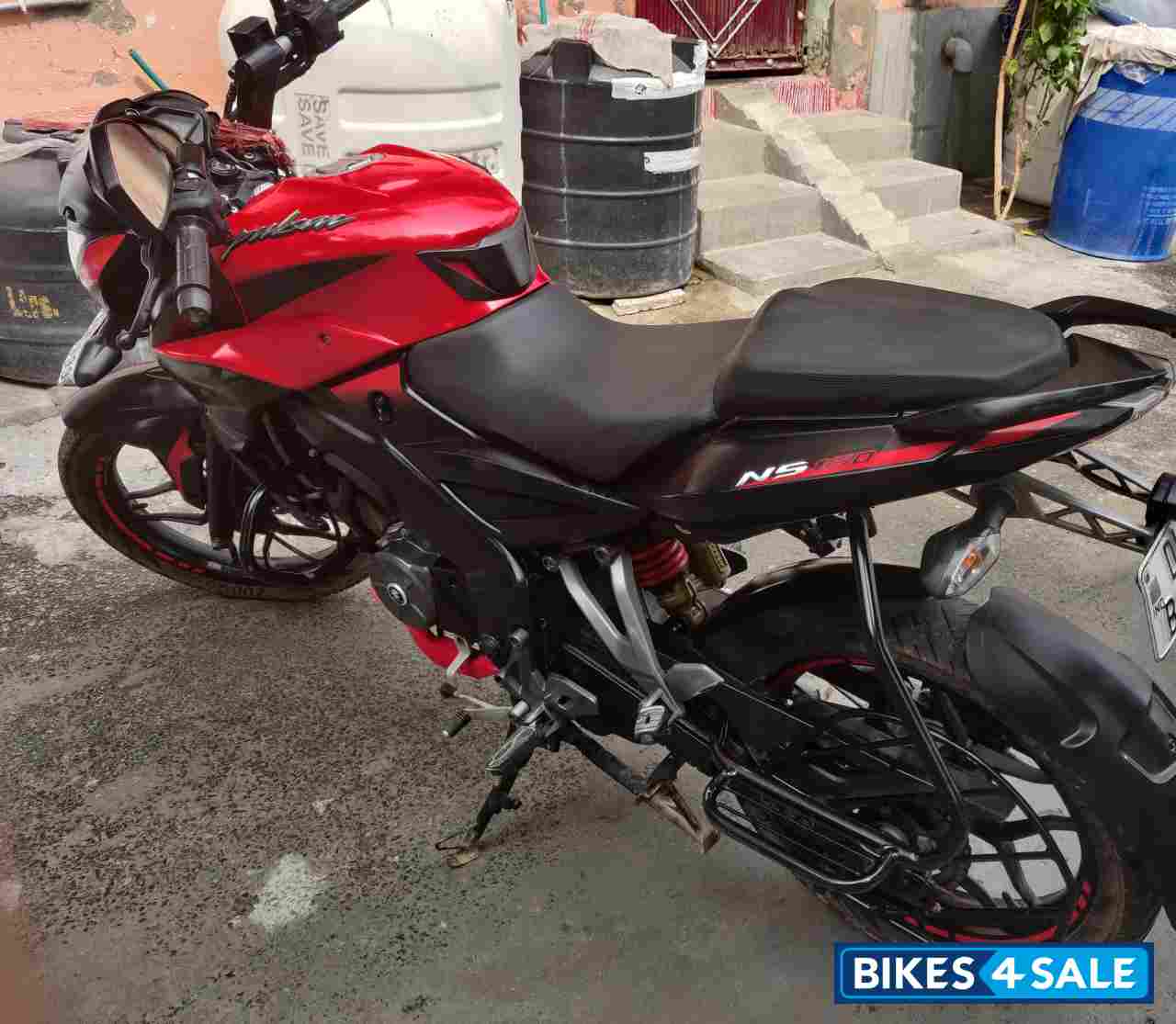 Red And Black Bajaj Pulsar NS 160