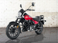 Red Bajaj Avenger Street 160