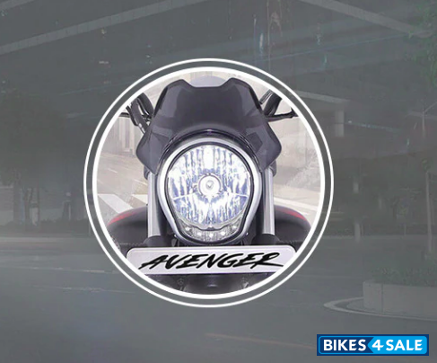 Red Bajaj Avenger Street 160