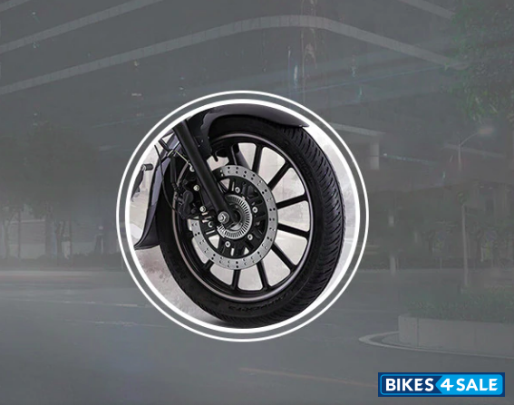 Red Bajaj Avenger Street 160