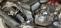Black TVS Apache RTR 200 4V