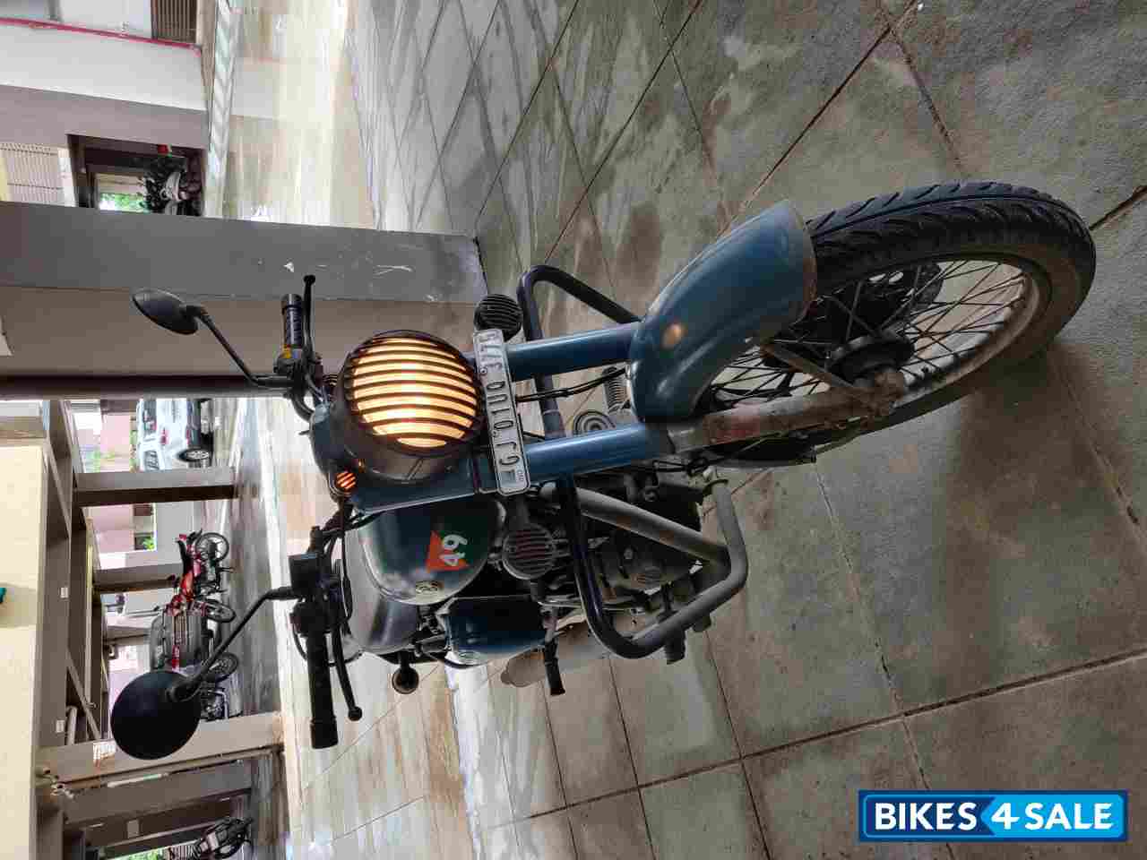Airborne Blue Royal Enfield Classic Signals Airborne Blue