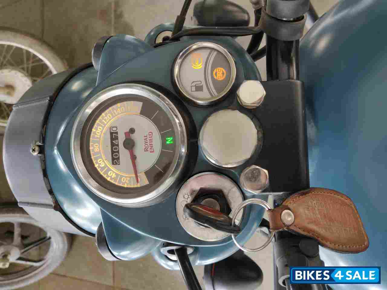 Airborne Blue Royal Enfield Classic Signals Airborne Blue