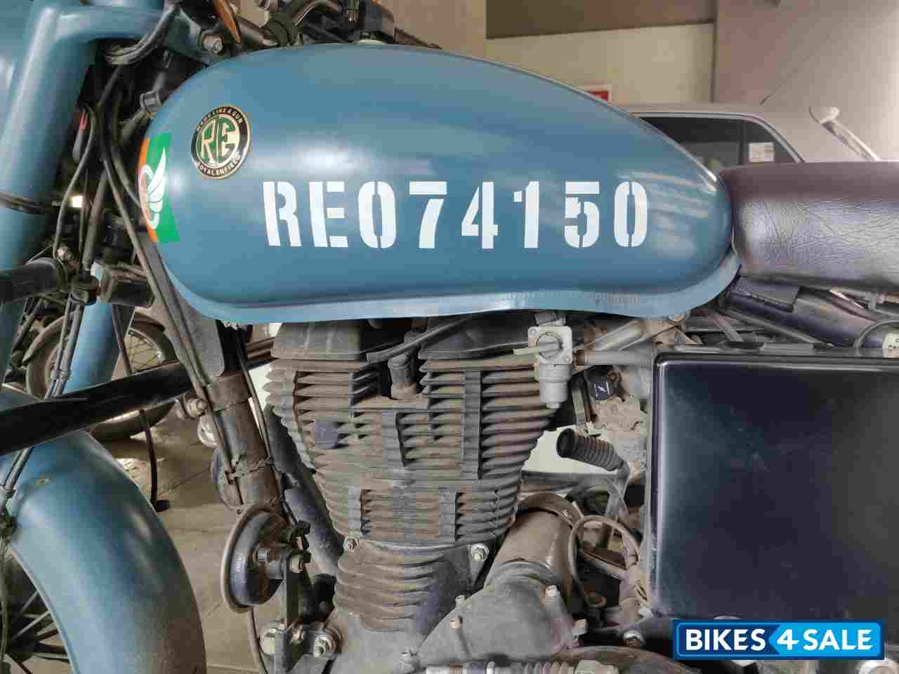 Airborne Blue Royal Enfield Classic Signals Airborne Blue