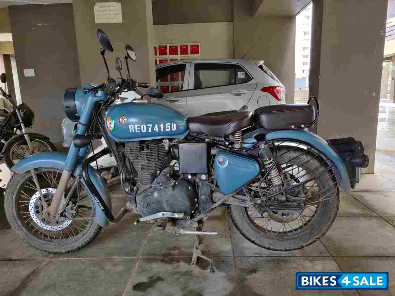 Airborne Blue Royal Enfield Classic Signals Airborne Blue