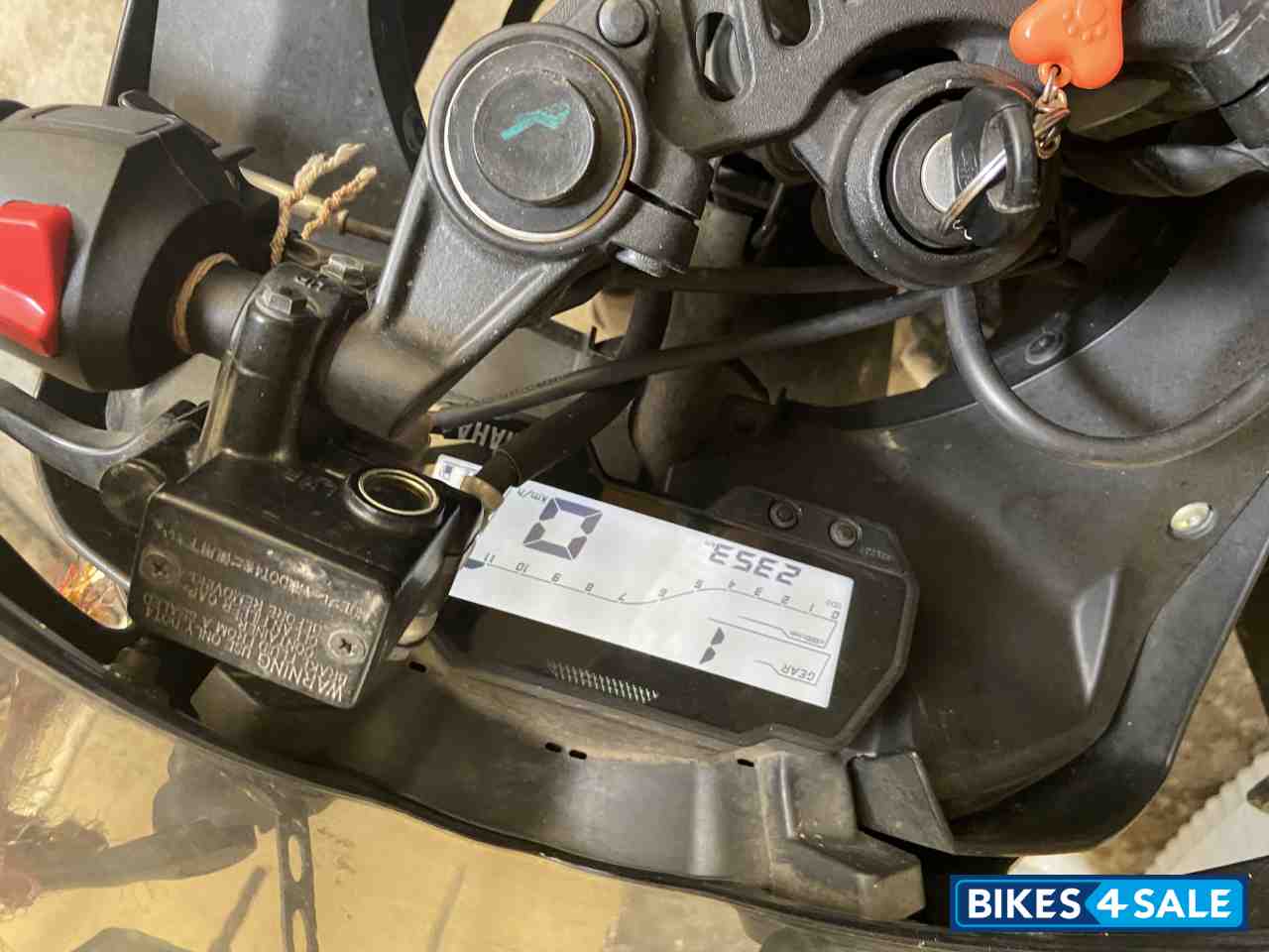 Blue Yamaha YZF R15 V3