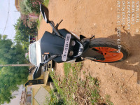 White And Orange KTM RC 390