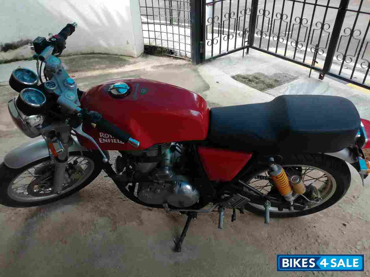 Red Royal Enfield Continental GT 535