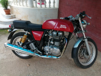 Red Royal Enfield Continental GT 535