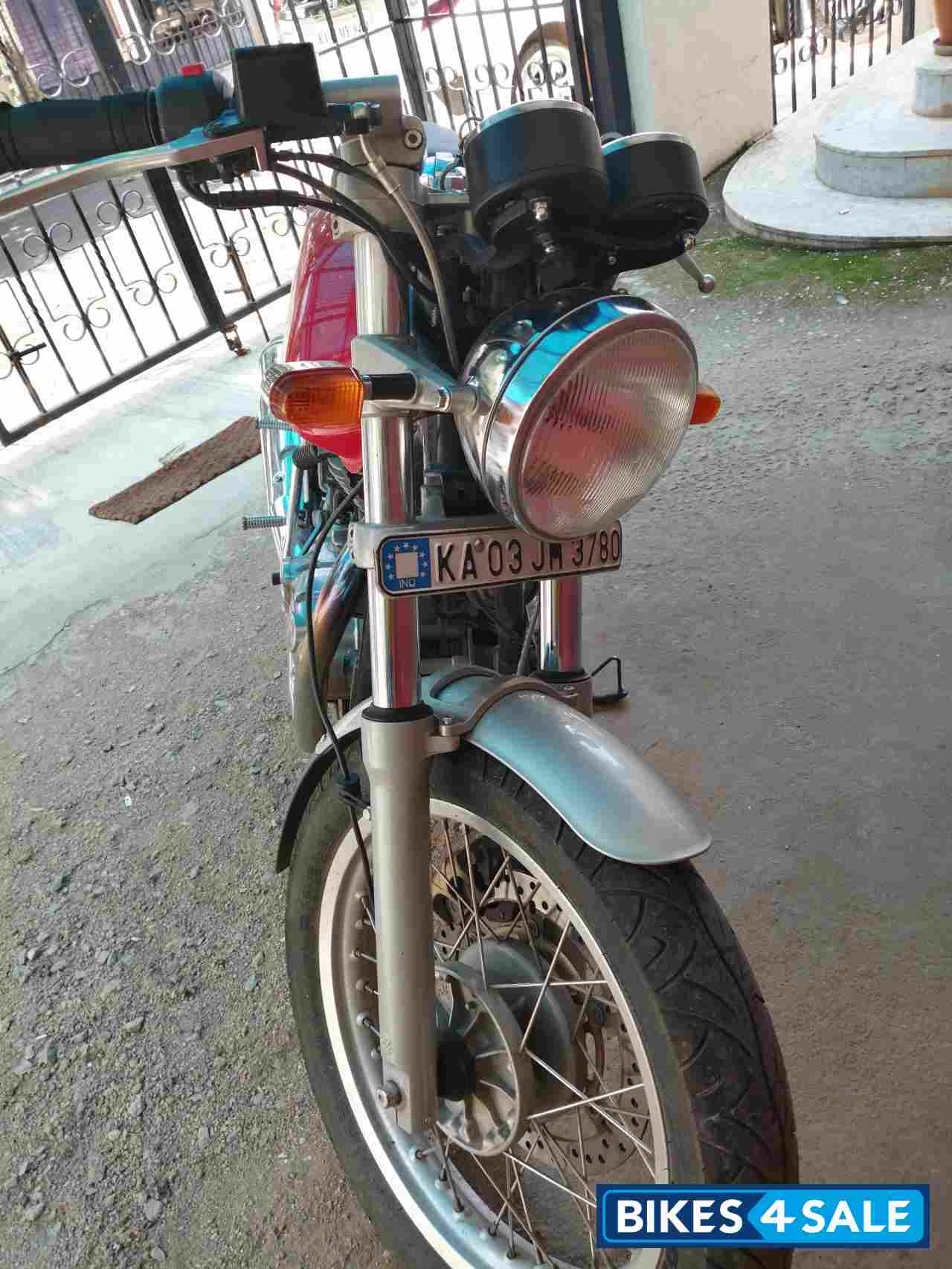 Red Royal Enfield Continental GT 535