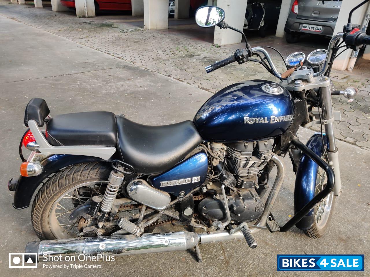 Marine Blue Royal Enfield Thunderbird 350