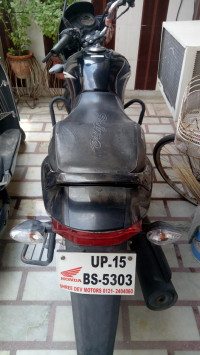 Black Honda CB Shine