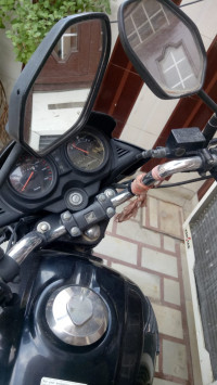 Black Honda CB Shine