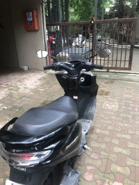 Black Suzuki Burgman Street