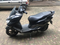 Black Suzuki Burgman Street