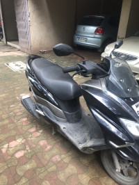 Black Suzuki Burgman Street