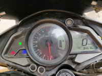 Yellow Bajaj Pulsar 200 NS