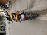 Yellow Bajaj Pulsar 200 NS