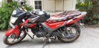 Black And Red Yamaha SZ-RR V2