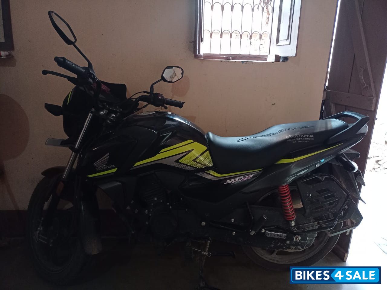 Green Black Honda SP 125 BSVI