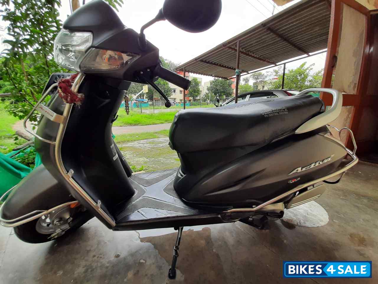 Matt Black Honda Activa 5G