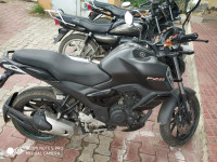 Black Yamaha FZ-S FI V3