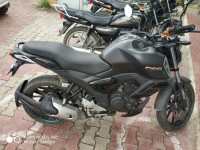 Black Yamaha FZ-S FI V3