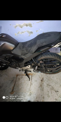 Black Yamaha FZ-S FI V3