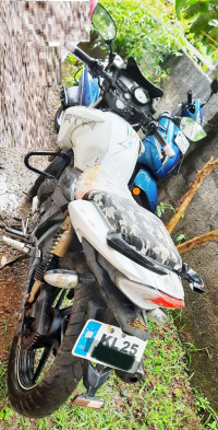 Bearl White TVS Apache RTR 180 ABS