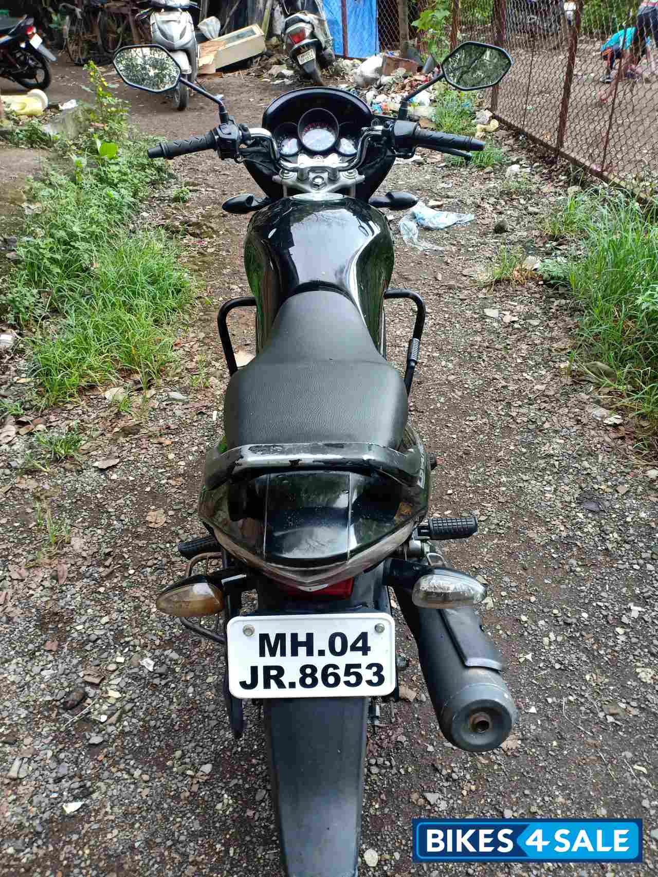 Black Honda CB Unicorn