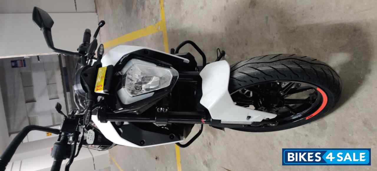 White KTM Duke 250