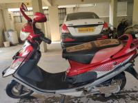 Red TVS Scooty Pep Plus