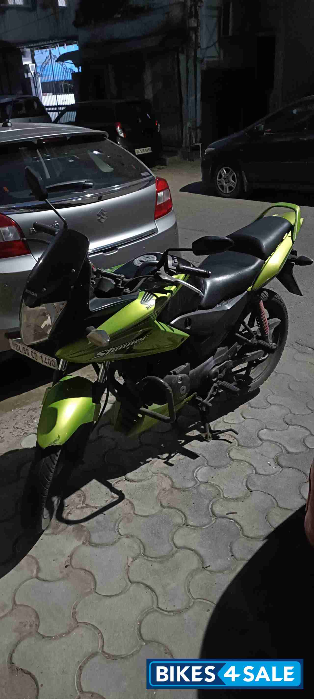 Green Honda CBF Stunner