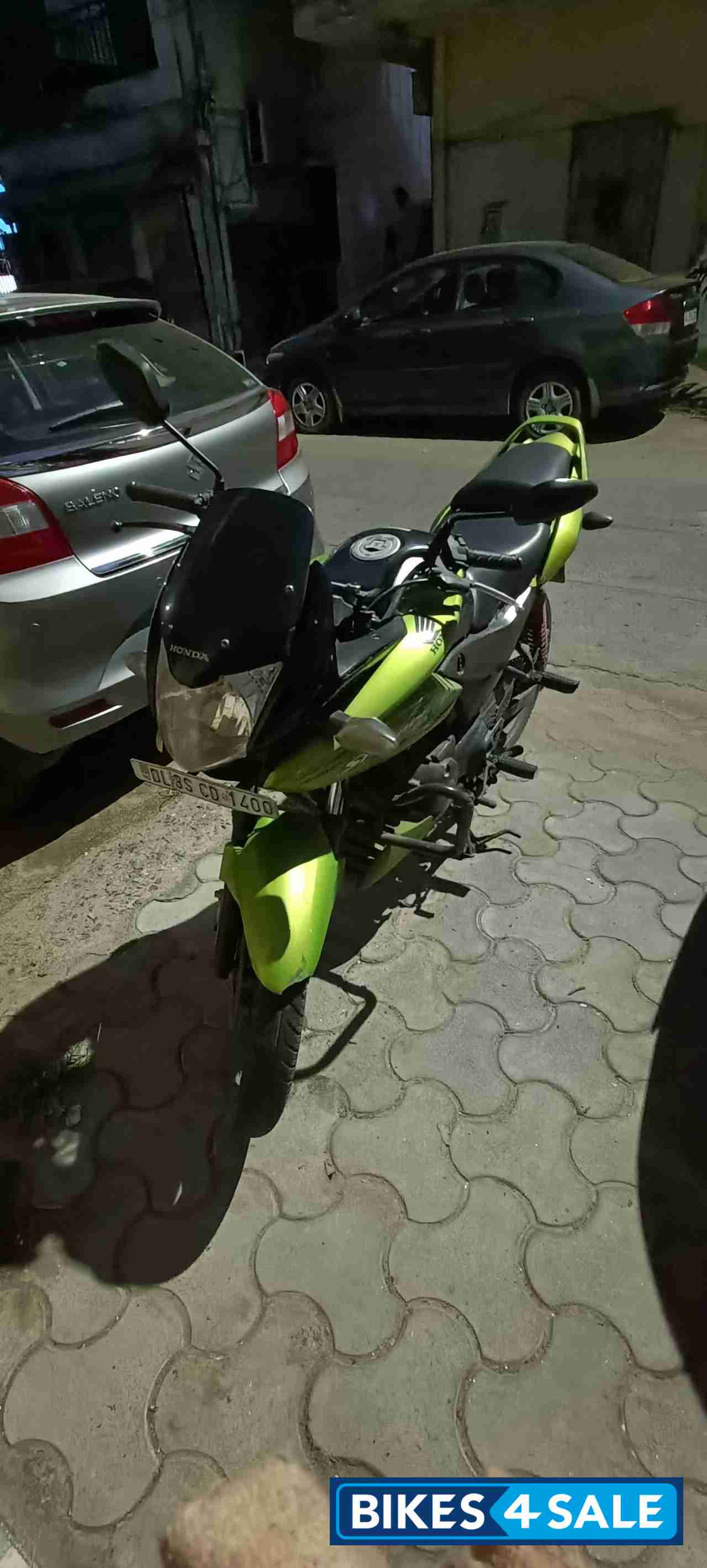 Green Honda CBF Stunner