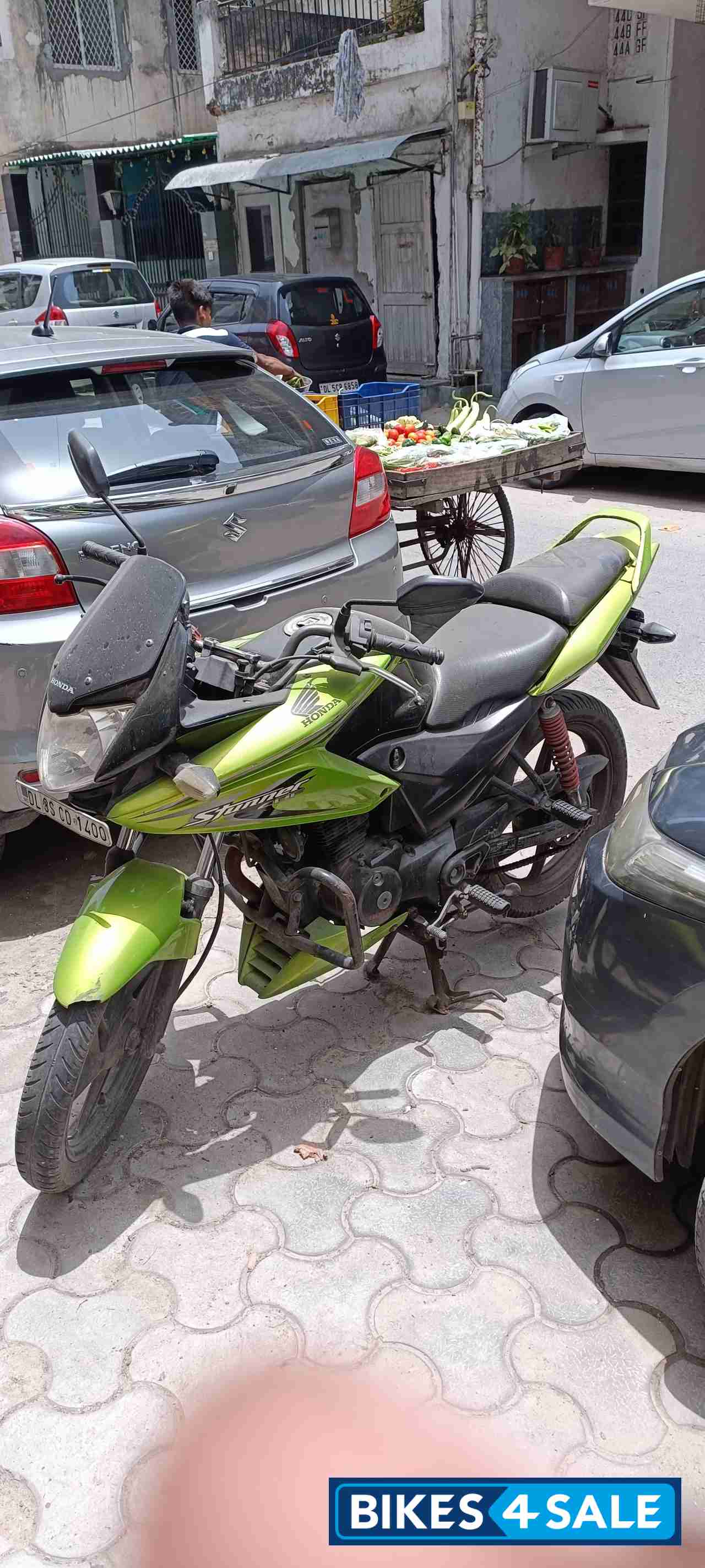 Green Honda CBF Stunner
