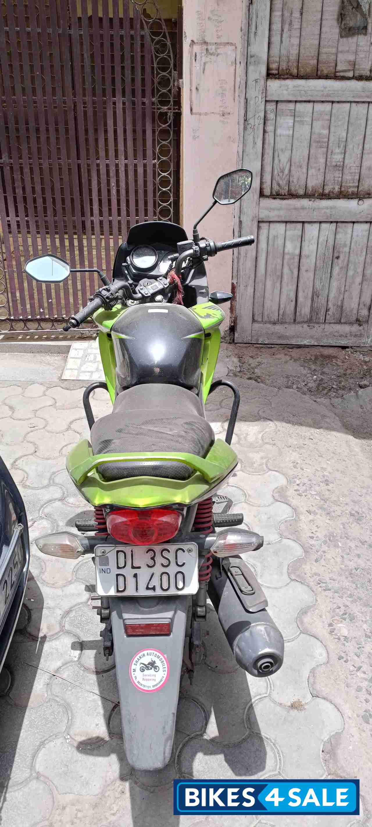 Green Honda CBF Stunner