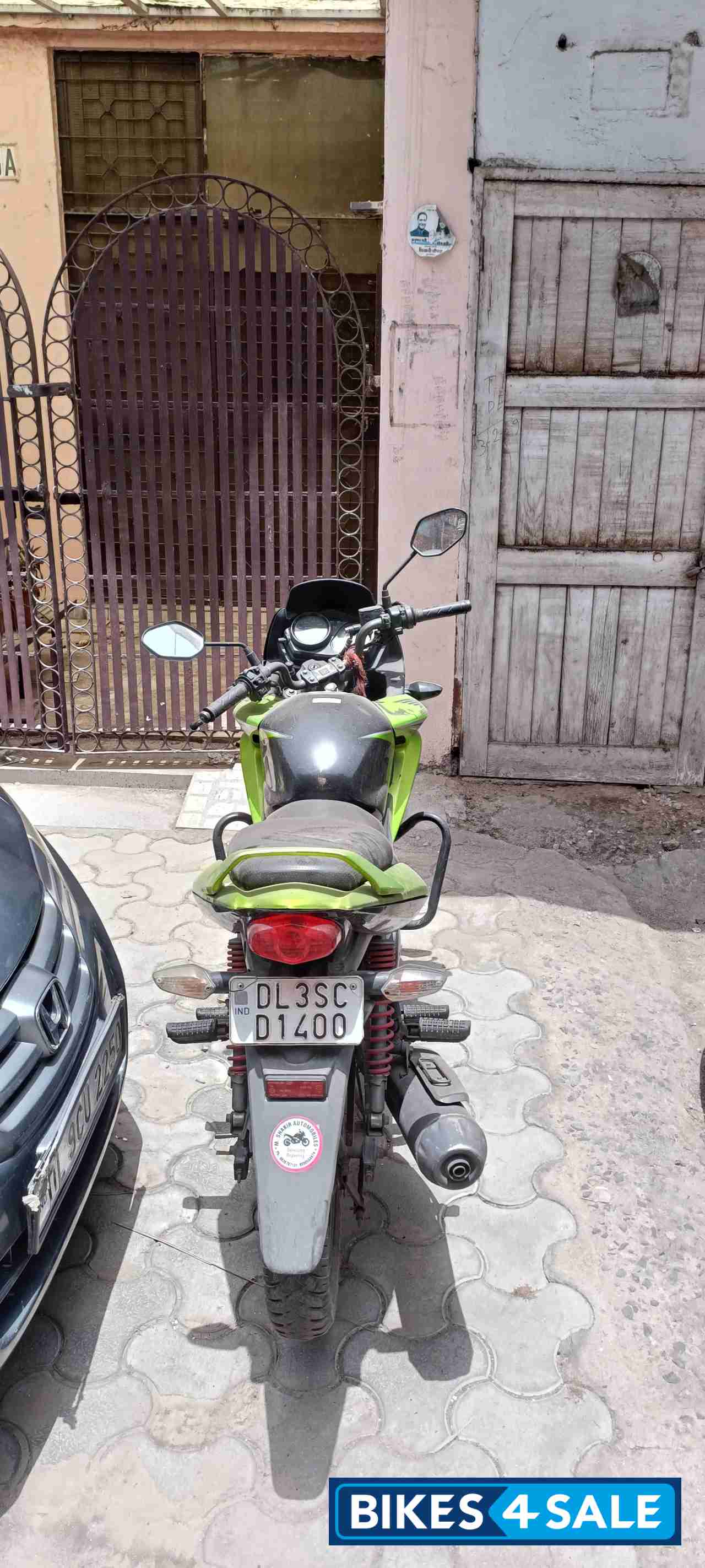 Green Honda CBF Stunner